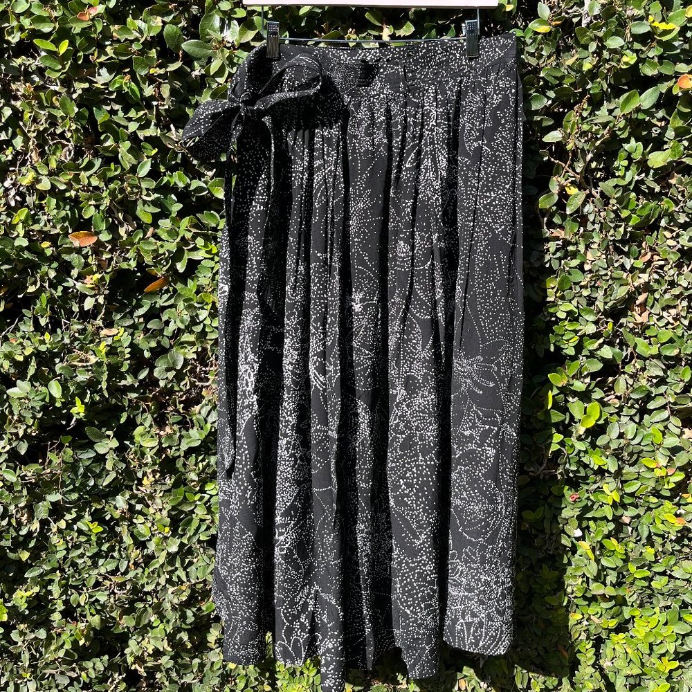 NWT Mii Black wrap skirt (size XS)